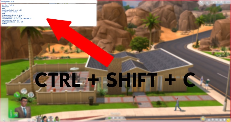 Testing Cheats for The Sims 4: A Shift-Click Adventure