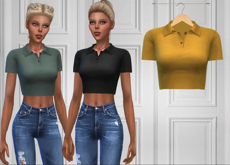 CC Crop Top by Polo Sims