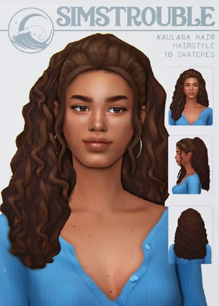 Kaulana Hair by Simstrouble