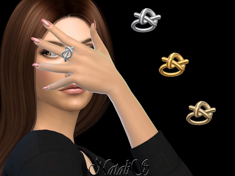 Knot Sims 4 CC Ring