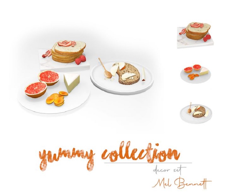 Mel Bennett's "Yummy Clutter Collection